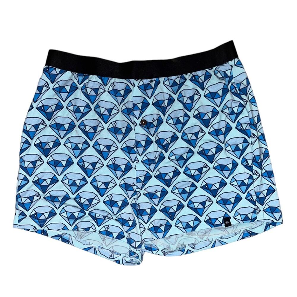 MeUndies Diamond Print Men’s Boxer Size Medium
